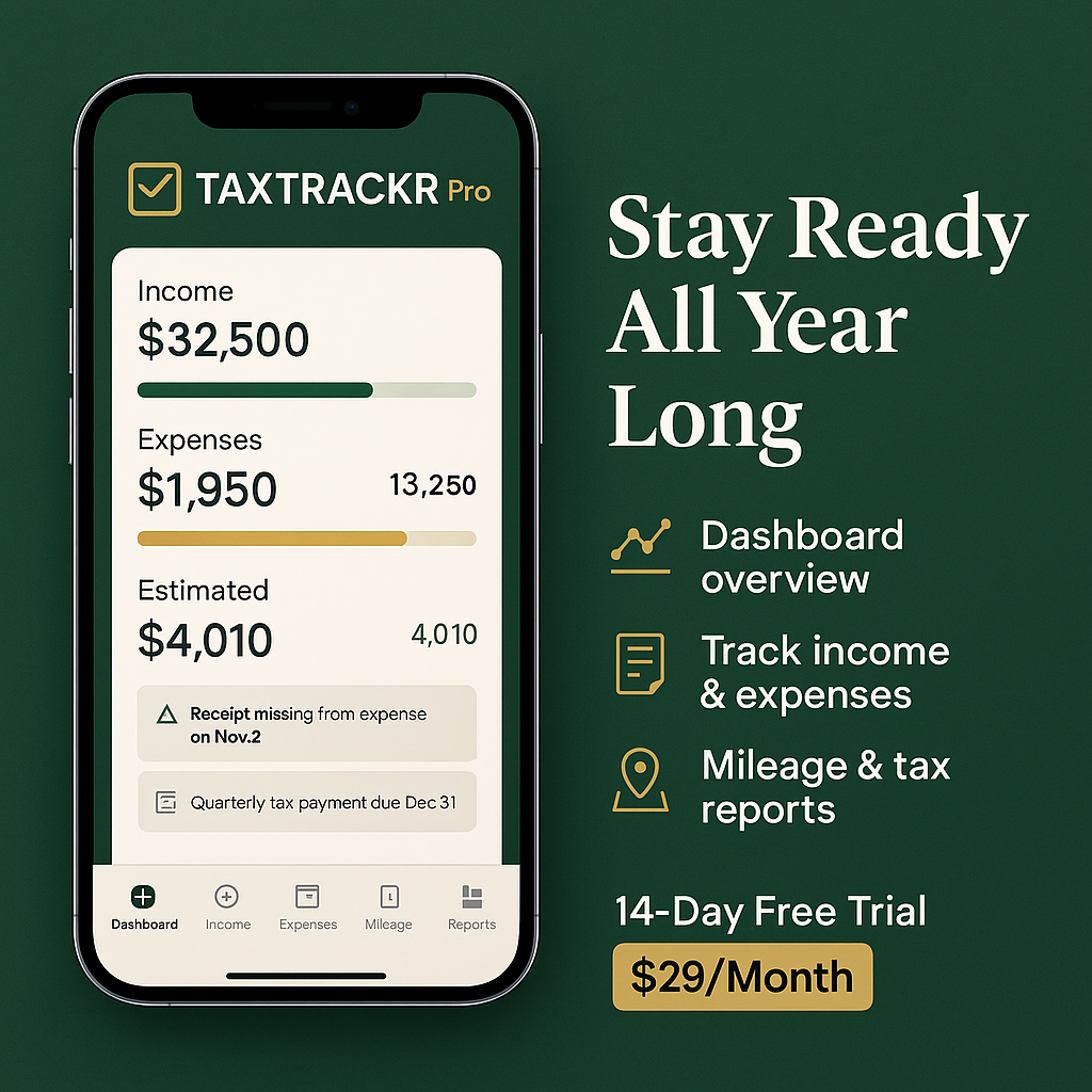 TaxTrackr Pro